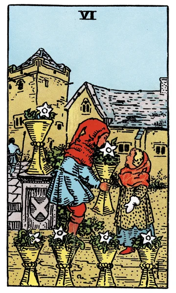 컵 6 타로 카드
